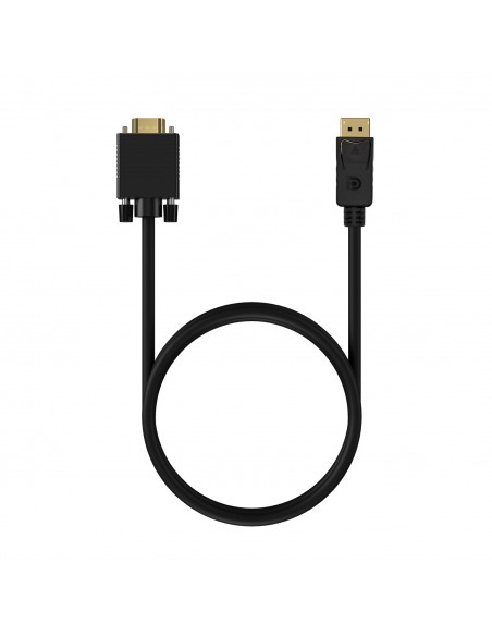 CABLE CONVERSOR AISENS DISPLAYPORT A VGA DP M-VGA M NEGRO 1.0M