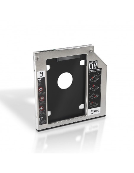 ADAPTADOR AISENS DISCO DURO 70MM UNIDAD OPTICA PORTATIL DE 95MM