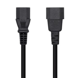 CABLE ALIMENTACION CPU AISENS C13 H-C14 M NEGRO 10mts