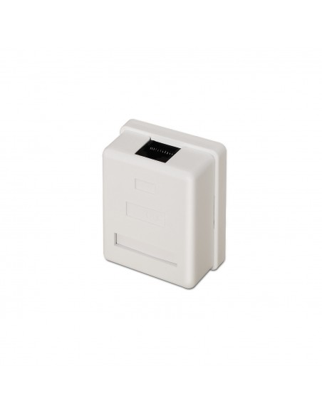 ROSETA DE SUPERFICIE AISENS RJ45 CAT.6 UTP 1 TOMA BLANCO