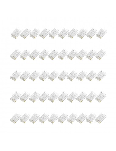 CONECTOR AISENS RJ45 8 HILOS CAT.6 AWG24 (50 UDS)