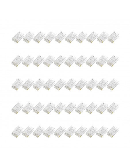 CONECTOR AISENS RJ45 8 HILOS CAT.6 AWG24 (50 UDS)