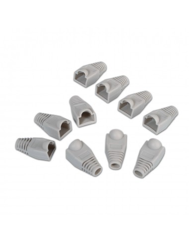 FUNDA AISENS RJ45 GRIS (10 UDS)