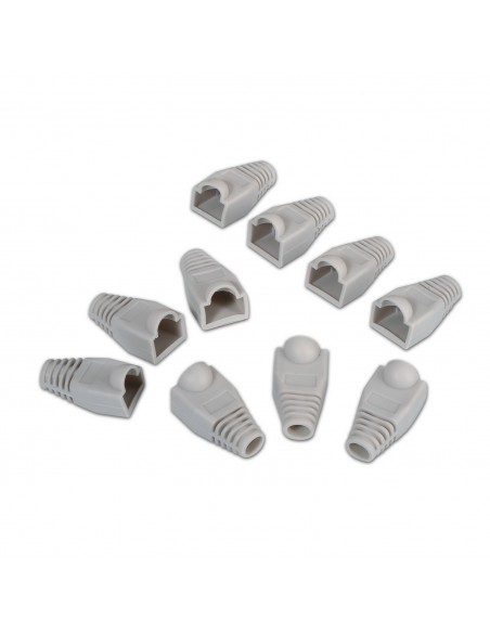 FUNDA AISENS RJ45 GRIS (10 UDS)
