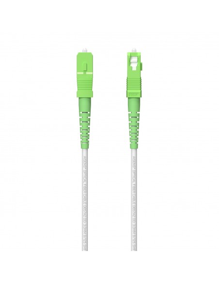 CABLE AISENS FIBRA G657A2 3.0 9 125 SMF SIMPLEX LSZH SC APC 80M