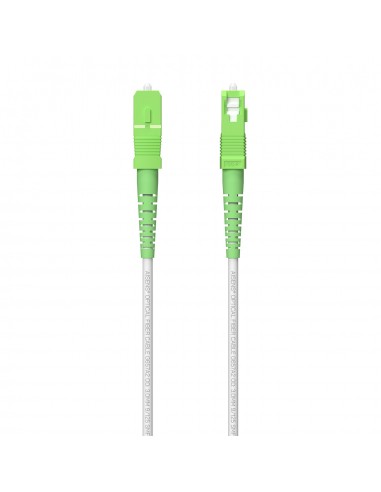CABLE AISENS FIBRA G657A2 3.0 9 125 SMF SIMPLEX LSZH SC APC 200M