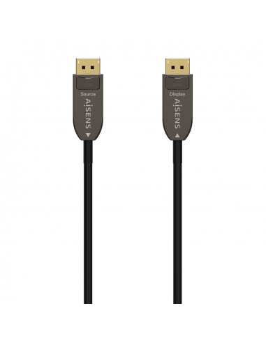 CABLE AISENS DISPLAYPORT AOC V1.4 50M 8K60HZ 4K120HZ 4 4 4 32.4GBPS