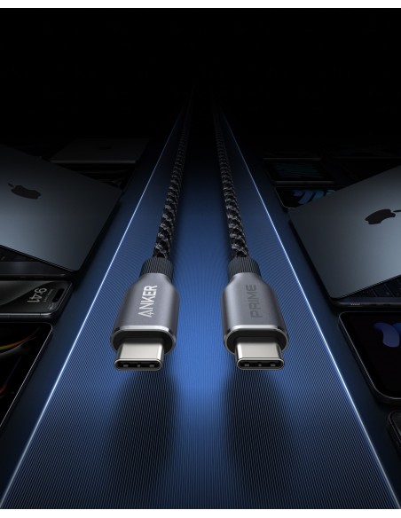 CABLE ANKER ANKER PRIME USB-C TO USB-C CABLE (3FT 240W UPCYCLED-BRAIDED)
