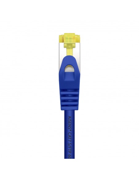 CABLE RED AISENS LATIGUILLO RJ45 LSZH CAT.7 SFTP PIMF 0.5M AZUL