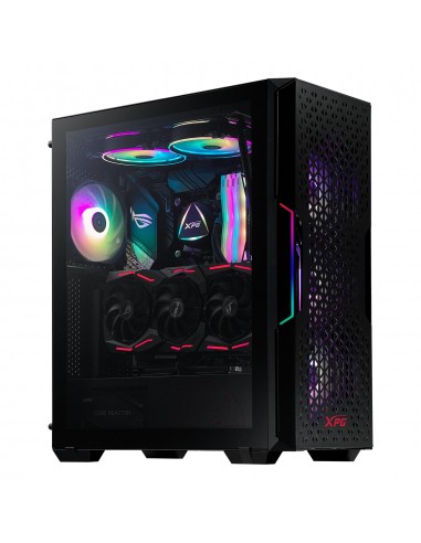 CAJA GAMING XPG STARKER AIR ATX 2XUSB SIN FUENTE NEGRO