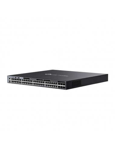 OMADA 48-PORT GIGABIT STACKABLE L3 MANAGED POE+ SWITCH WITH 6 10G SLOTS