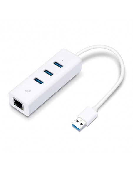 ADAPTADOR TP-LINK USB 3,0 A ETHERNET GIGA CON 3 PORT USB 3.0