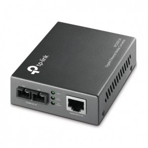 CONVERSOR MEDIOS TP LINK MC200CM MULTI MODE SC UPC - RJ45 GIGA 0,55KM
