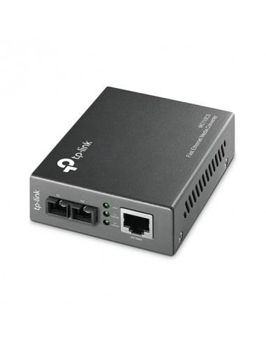CONVERSOR MEDIOS TP LINK MC110CS MONO MODE SC UPC - RJ45 FAST 20KM