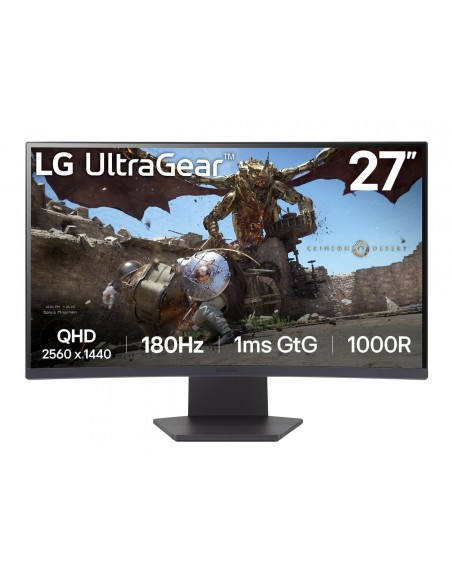 MONITOR LG 27GS60QC-B 27" HDMI X2 GAMING