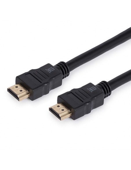 CABLE MAILLON BASIC HDMI DORADO CONECTOR  HIGH SPEED  BC NEGRO 3.0M