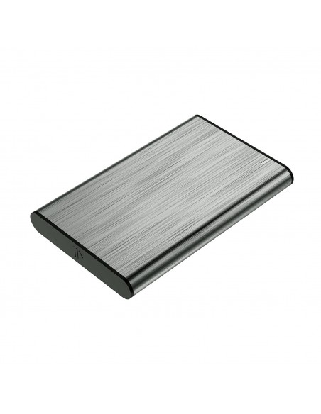 CAJA EXTERNA DISCO 2.5" AISENS 9.5MM SATA A USB 3.0 USB3.1 GEN1 GRIS