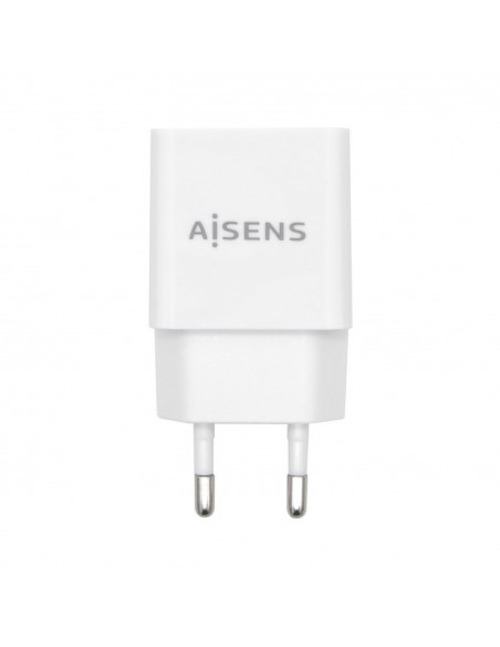 CARGADOR USB AISENS 10W ALTA EFICIENCIA 5V 2A BLANCO