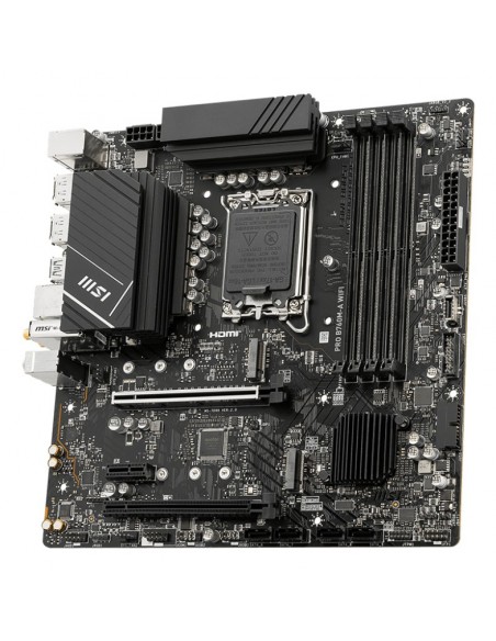 PLACA BASE MSI PRO B760M-A WIFI 1700 MATX 4XDDR5