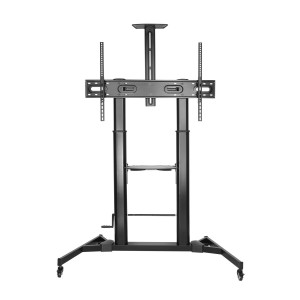 SOPORTE SUELO AISENS RUEDAS MANIVELA BANDEJA DVD CAMARA MONITOR 60-100 2