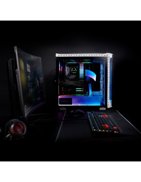 CAJA GAMING XPG BATTLECRUISER E-ATX 1XUSB-C 2XUSB SIN FUENTE BLANCO