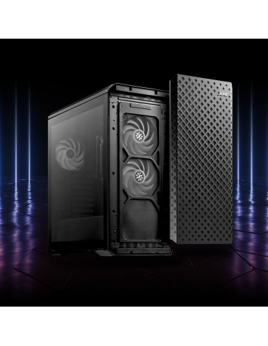CAJA GAMING XPG DEFENDER PRO E-ATX 2XUSB SIN FUENTE ARGB NEGRO