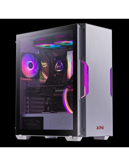 CAJA GAMING XPG STARKER ATX 2XUSB SIN FUENTE ARGB BLANCO