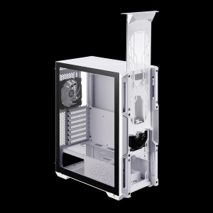 CAJA GAMING XPG STARKER ATX 2XUSB SIN FUENTE ARGB BLANCO 2