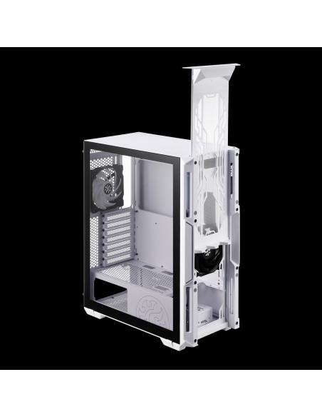 CAJA GAMING XPG STARKER ATX 2XUSB SIN FUENTE ARGB BLANCO