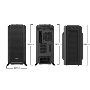 CAJA BEQUIET SILENT BASE 802 ATC 2 VENT 140MM S N CPU NEGRO 2