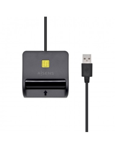 LECTOR DNI-TARJETAS AISENS SIM SD Micro SD MMC RS-MMC MMC Micro NEGRO