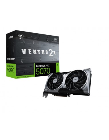 TARJETA GRAFICA MSI RTX 5070 12G VENTUS 2X OC
