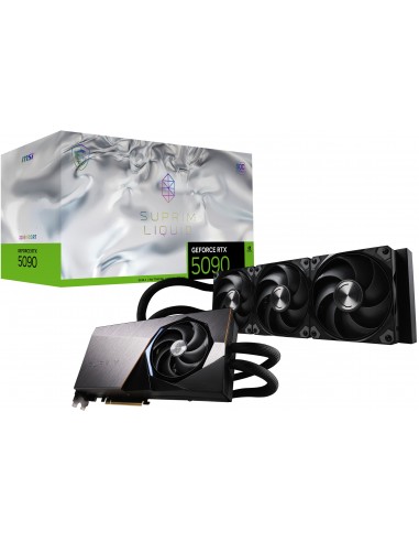 TARJETA GRAFICA MSI RTX 5090 32G SUPRIM LIQUID SOC