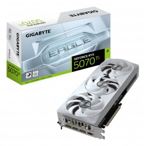 TARJETA GRA?FICA GIGABYTE  RTX 5070TI EAGLE OC ICE SFF 16GB