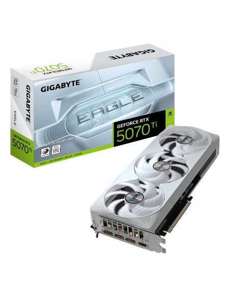 TARJETA GRA?FICA GIGABYTE  RTX 5070TI EAGLE OC ICE SFF 16GB