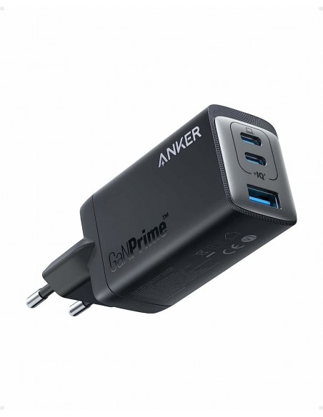 CARGADOR ANKER 735 CHARGER GANPRIME 65W NEGRO
