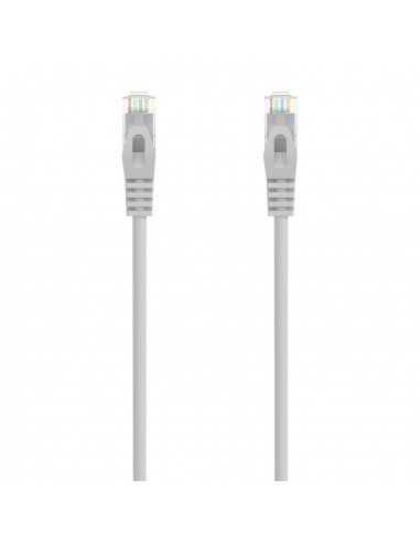 CABLE RED AISENS LATIGUILLO RJ45 LSZH CAT.6A UTP AWG24 30CM GRIS