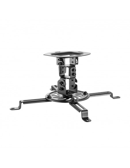 SOPORTE AISENS UNIVERSAL TECHO GIRATORIO INCLINABLE PROYECTOR NEGRO