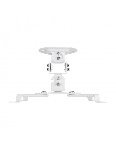 SOPORTE PROYECTOR AISENS UNIVERSAL TECHO GIRATORIO INCLINABLE BLANCO