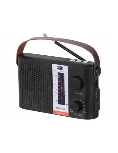 RADIO SOLAR TREVI RA 7F25 BT PORTATIL BLUETOOTH USB MICRO SD TWS
