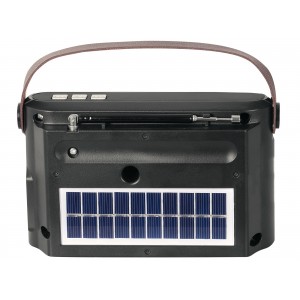 RADIO SOLAR TREVI RA 7F25 BT PORTATIL BLUETOOTH USB MICRO SD TWS 2
