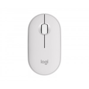 RATON LOGITECH PEBBLE MOUSE M350S BLANCO BLUETOOTH