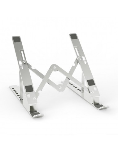 SOPORTE PORTATIL AISENS SOBREMESA AJUSTABLE PLATA