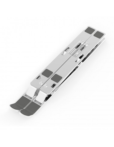 SOPORTE PORTATIL AISENS SOBREMESA AJUSTABLE PLATA