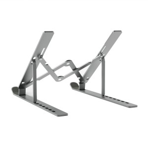 SOPORTE DE SOBREMESA AISENS AJUSTABLE PARA PORTATIL TABLET GRIS 2