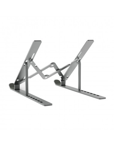 SOPORTE DE SOBREMESA AISENS AJUSTABLE PARA PORTATIL TABLET GRIS