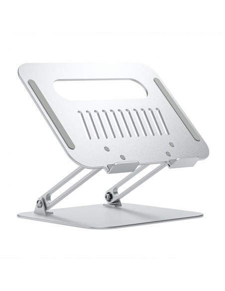 SOPORTE DE SOBREMESA AISENS XL 10-17 AJUSTABLE PARA PORTATIL TABLET PLATA