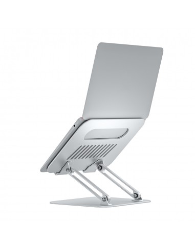 SOPORTE DE SOBREMESA AISENS XL 10-17 AJUSTABLE PARA PORTATIL TABLET PLATA