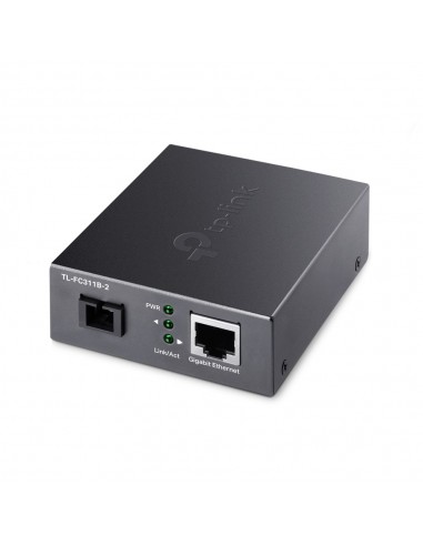 CONVERSOR MEDIOS TP LINK TL-FC311B-2 MONO MODE WDM B-2 SC-RJ45 GIGA 20KM CONVERSOR MEDIOS TP LINK TL-FC311B-2 MONO MODE WDM B-2 SC-RJ45 GIGA 20KM