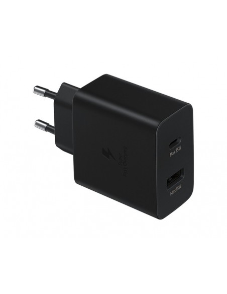 CARGADOR SAMSUNG 35W DUO TA220N NEGRO